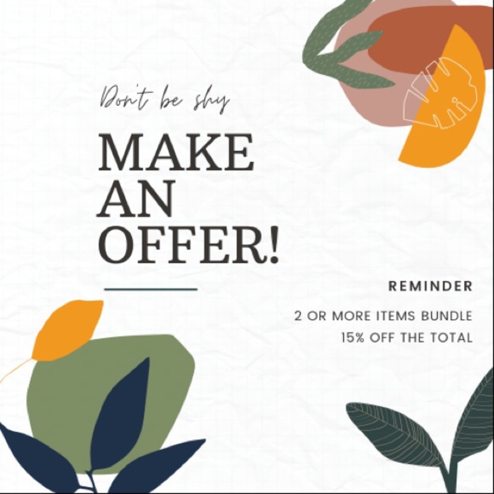 ALL OFFERS WELCOME!